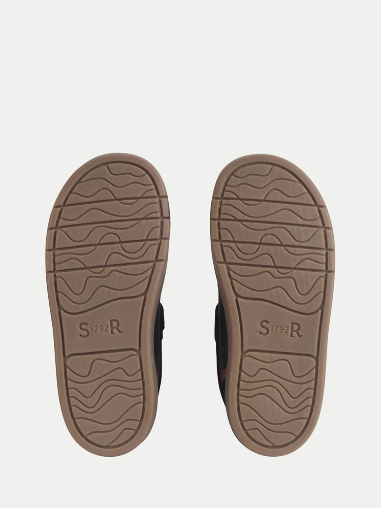 Start-Rite Kids Sporty Orbit Casual Rip-Tape Low Rise Laced Brown Boots - Image 6 of 6 Start-Rite Kids Sporty Orbit Casual Rip-Tape Low Rise Laced Brown Boots - Image 6 of 6