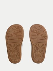 Start-Rite Styler Leather Toddler Double Rip Tape Trainers Style First White Shoes - Image 6 of 6