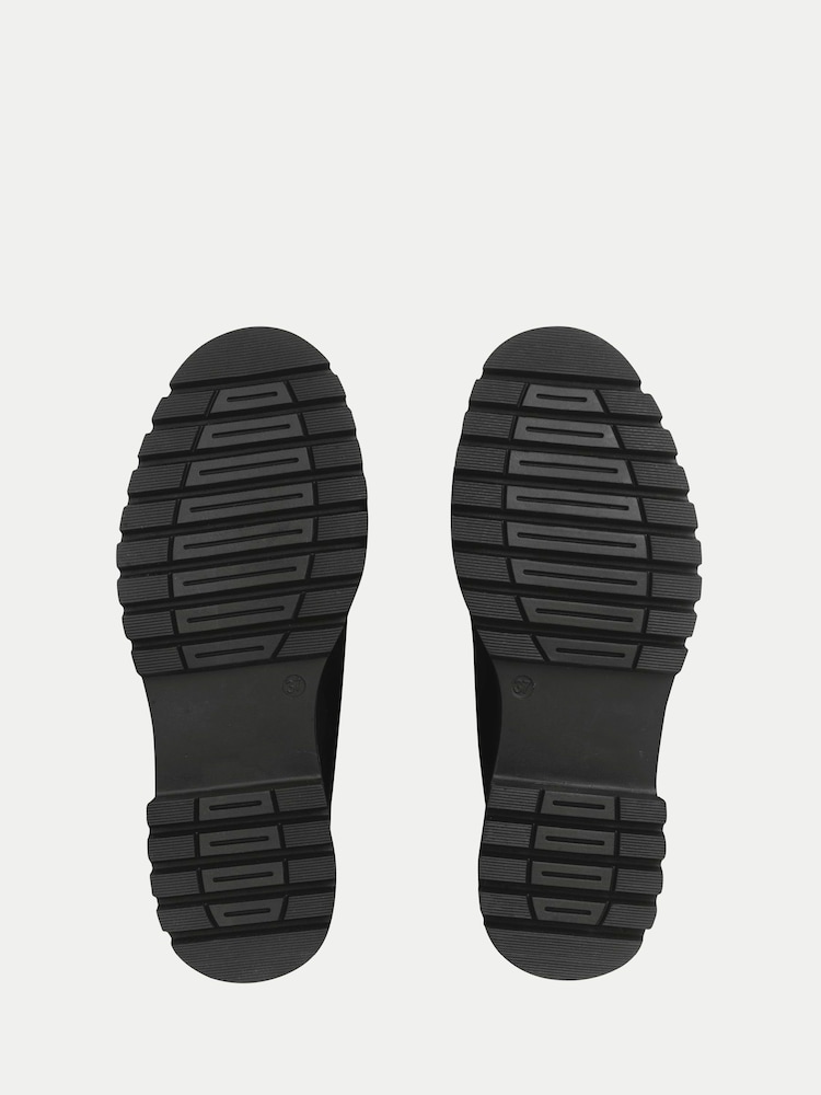 Start-Rite Senior Girls Paris Patent Slip On Loafer Style Angry Angels School Black Shoes - Image 5 of 5