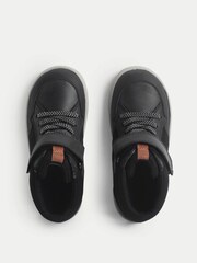 Start-Rite Kids Orbit Casual Rip-Tape Laced Low Black Boots - Image 5 of 6