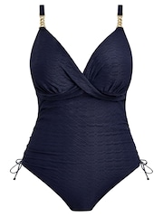 Fantasie Blue Azores Underwire Plunge Swimsuit - Image 5 of 5