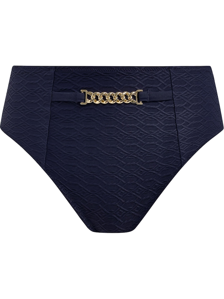 Fantasie Blue Azores High Waist Bikini Briefs - Image 4 of 4