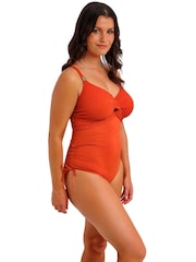 Fantasie Orange Full Cup Ottawa Underwire Twist Front Swimsuit - Image 2 of 4