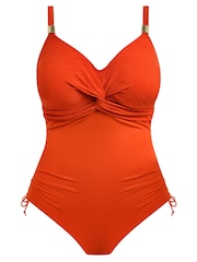 Fantasie Orange Full Cup Ottawa Underwire Twist Front Swimsuit - Image 4 of 4