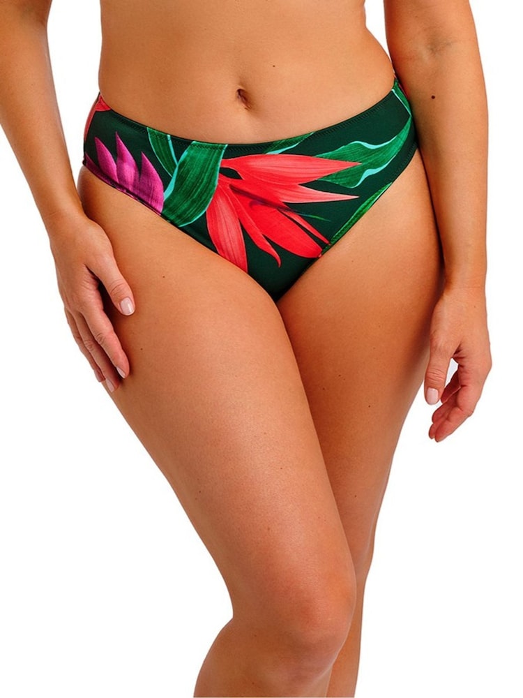 Fantasie Black Mid Waist Pichola High Waist Bikini Briefs - Image 1 of 5 Fantasie Black Mid Waist Pichola High Waist Bikini Briefs - Image 1 of 5