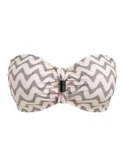 Fantasie Cream Vanuatu Underwire Bandeau Bikini Top - Image 7 of 7