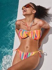 Freya Orange San Antonio Tie Side Bikini Briefs - Image 5 of 5