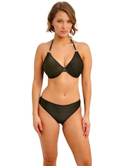 Freya Black Arizona Wave Underwire Halter Bikini Top - Image 4 of 5