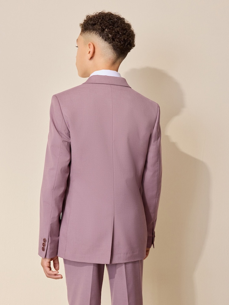 Boys Next Mauve Purple Suit Jacket (12mths-16yrs) 12 Years Boys Next Mauve Purple Suit Jacket (12mths-16yrs) 12 Years