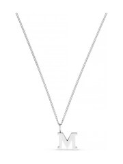 Orelia Luxe Gold Tone M Initial Waterproof Necklace with Giftbox - Image 1 of 3