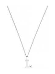 Orelia Luxe Gold Tone L Initial Waterproof Necklace with Giftbox - Image 1 of 3