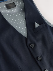 Navy Waistcoat (12mths-16yrs) - Image 3 of 4