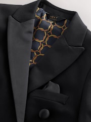 Svart - Smoking kjole Jakke (3-16år) - Bilde 3 av 4