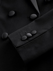 Svart - Smoking kjole Jakke (3-16år) - Bilde 4 av 4