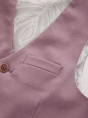 Mauve Purple Waistcoat (3-16yrs) - Image 3 of 6