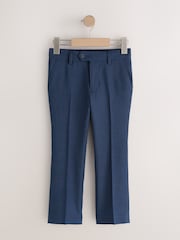 海軍藍方格圖案 - 西裝褲（12個月-16年） - 圖片 1，共 4