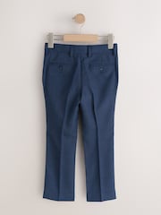 海軍藍方格圖案 - 西裝褲（12個月-16年） - 圖片 2，共 4