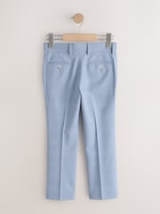 Light Blue Check Suit Trousers (3-16yrs) - Image 2 of 4