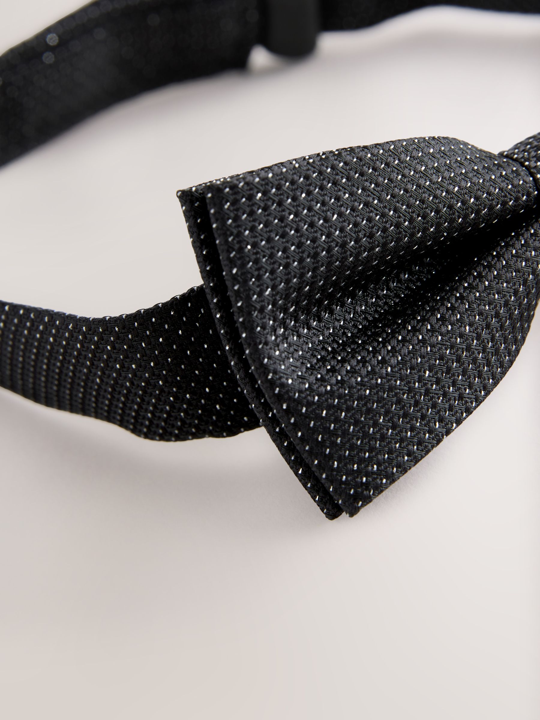 Buy Black Glitter Bow Tie (3-16yrs) from Next Romania