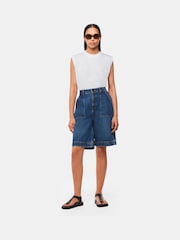 Whistles White Edie Sleeveless Vest - Image 4 of 5