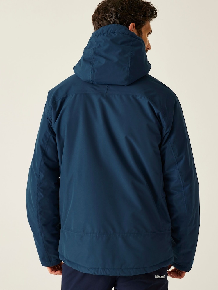 Regatta Blue Frelton Waterproof Jacket - Image 2 of 9 Regatta Blue Frelton Waterproof Jacket - Image 2 of 9