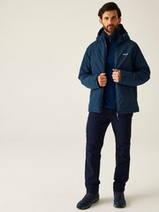 Regatta Blue Frelton Waterproof Jacket - Image 3 of 9