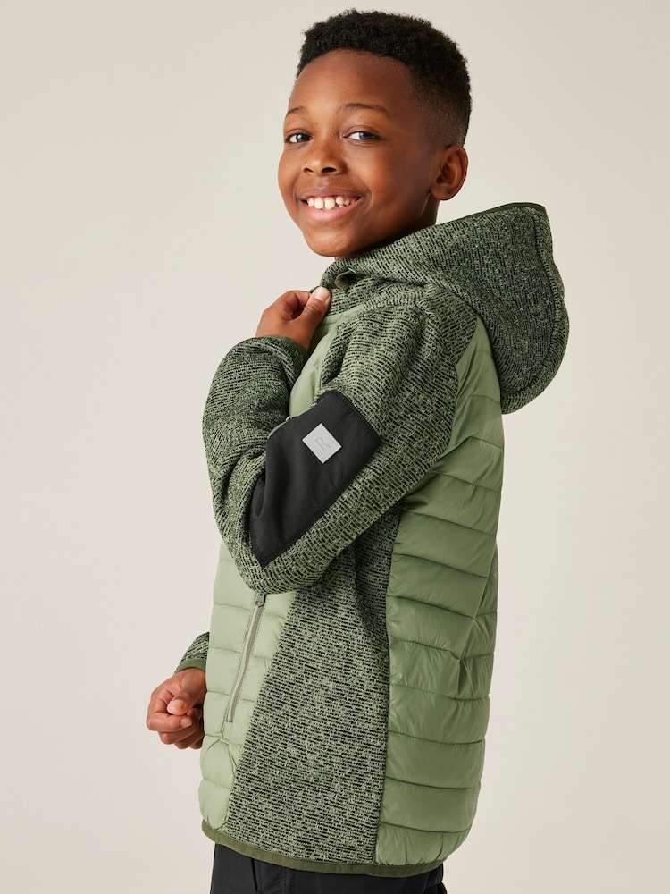 Regatta Green Jr Newhill Hybrid Coat - Image 2 of 9 Regatta Green Jr Newhill Hybrid Coat - Image 2 of 9