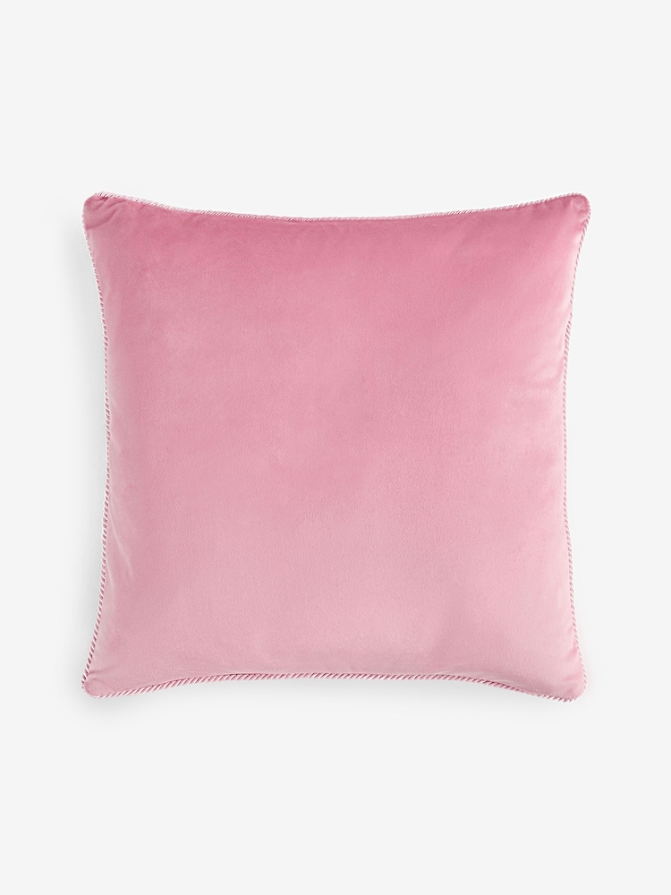 Lucy Tiffney Multi Floral Bon Bon the Bunny Jacquard Cushion - Image 6 of 6