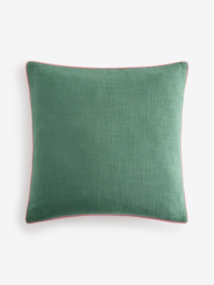 Cath Kidston Pink Ditsy Bows Cotton Cushion - Image 6 of 6