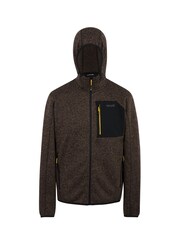 Regatta Brown Hooded Newhill Fleece - Image 5 of 7