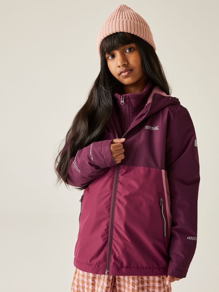 Regatta Purple Hillain Warm Lined Jacket - Image 1 of 9 Regatta Purple Hillain Warm Lined Jacket - Image 1 of 9