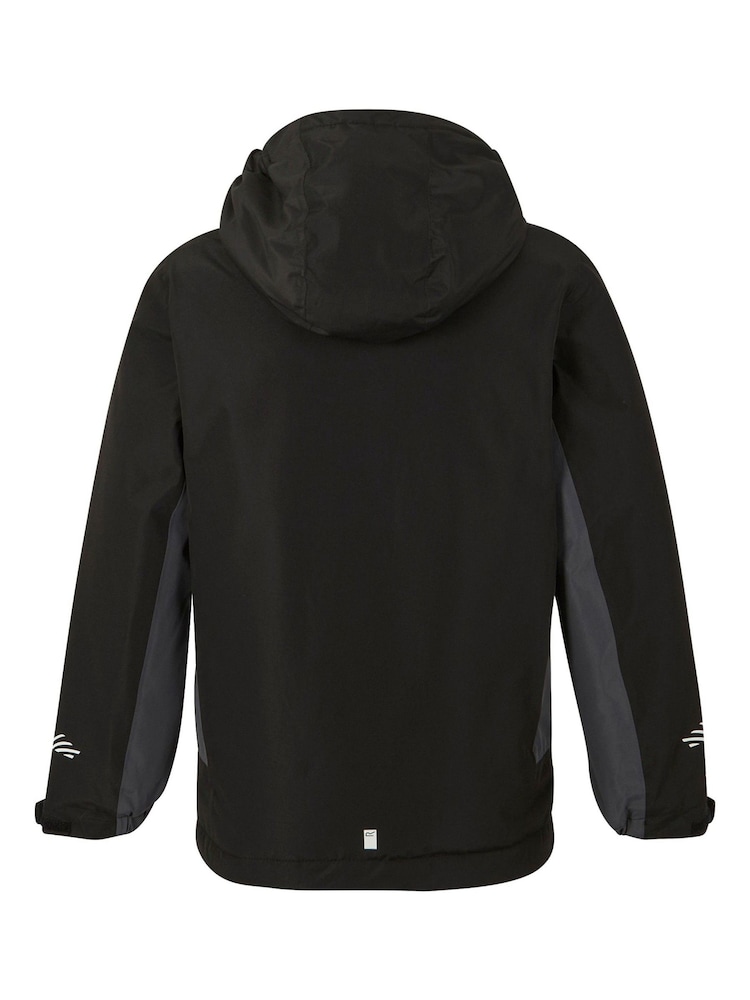 Regatta Black Hurdle Waterproof Jacket - Image 8 of 8