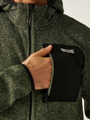 Regatta Green Hooded Newhill Fleece - Image 6 of 9