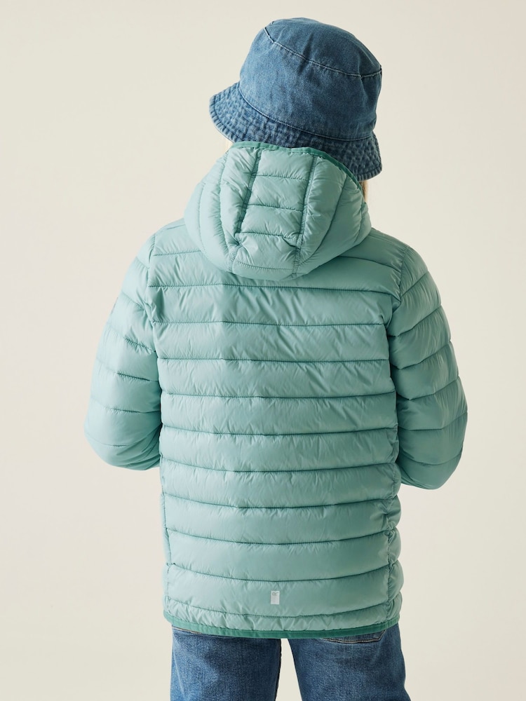 Regatta Green Jnr Hooded Marizion Midweight Coat - Image 2 of 9