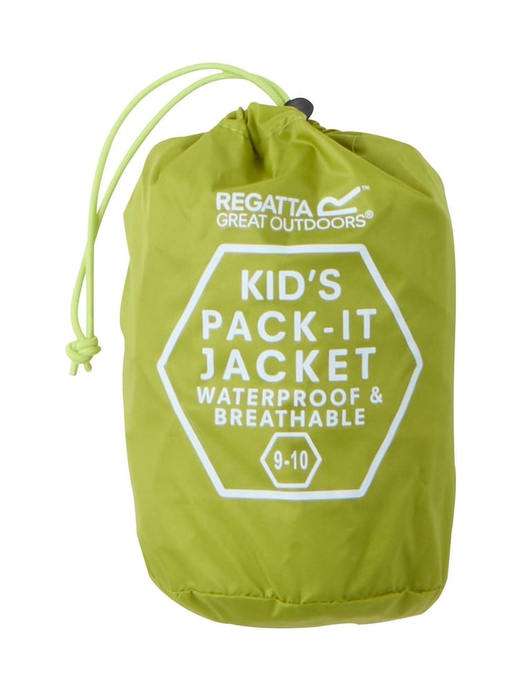 Regatta Green Kids Pack It Jacket III - Image 10 of 10