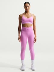 Nike Magenta Pink Indy Light Support Padded Adjustable Sports Bra - Image 1 of 5