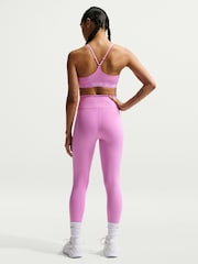 Nike Magenta Pink Indy Light Support Padded Adjustable Sports Bra - Image 2 of 5