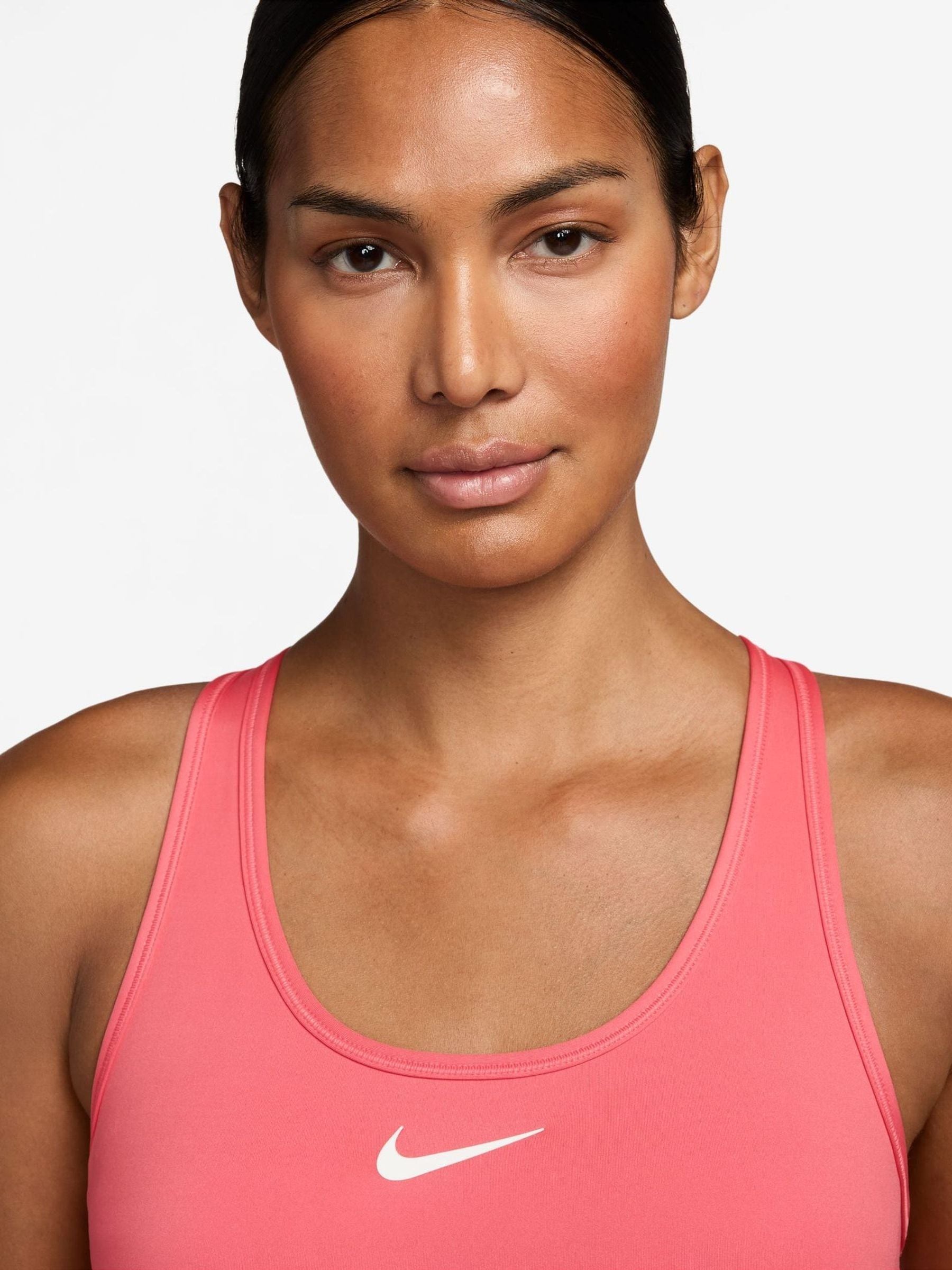 nike coral sports bra