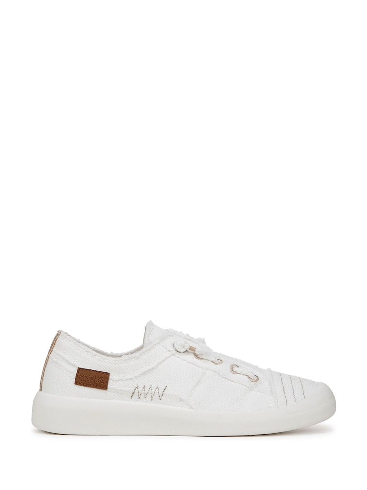 Blowfish Malibu Regular Fit Beachside Slip-On White Trainers - Image 1 of 7