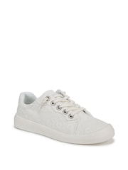 Blowfish Malibu Regular Fit Blue Boardwalk Slip On Trainers - Image 3 of 7
