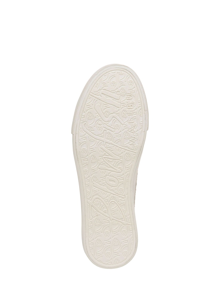 Blowfish Malibu Regular Fit Cream Sadie Sun Lace-Up Trainers - Image 7 of 7