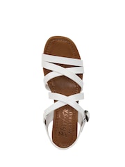 Blowfish Malibu Regular Fit Gold Aurora Wedge Sandals - Image 6 of 7