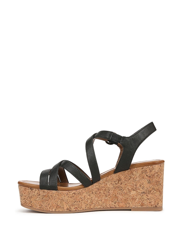 Blowfish Malibu Regular Fit Gold Aurora Wedge Sandals - Image 2 of 7