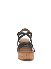 Blowfish Malibu Regular Fit Gold Aurora Wedge Sandals - Image 4 of 7
