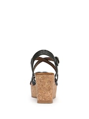 Blowfish Malibu Regular Fit Gold Aurora Wedge Sandals - Image 5 of 7