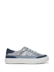 Blowfish Malibu Regular Fit Blue Alex Slip-On Trainers - Image 1 of 7