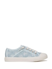 Blowfish Malibu Regular Fit Mystical Slip On White Trainers - Image 1 of 7