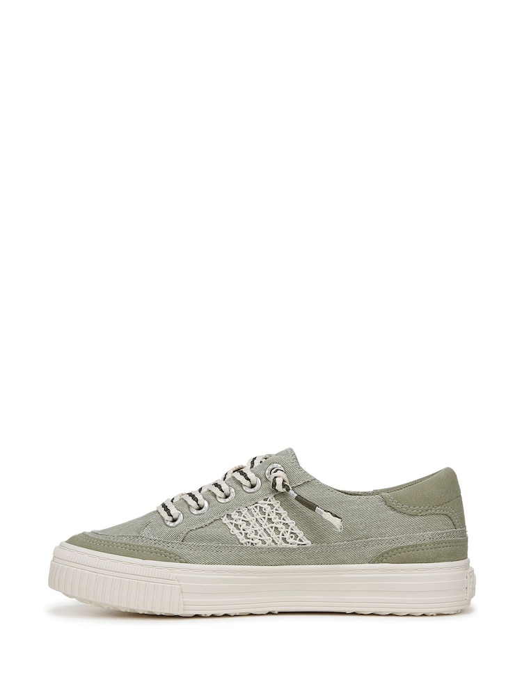 Blowfish Malibu Regular Fit Blue Alex Slip-On Trainers - Image 2 of 7