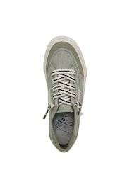 Blowfish Malibu Regular Fit Blue Alex Slip-On Trainers - Image 5 of 7