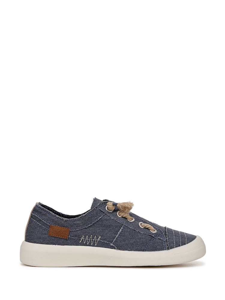 Blowfish Malibu Regular Fit Animal Print Beachside Slip On Trainers - Image 1 of 7